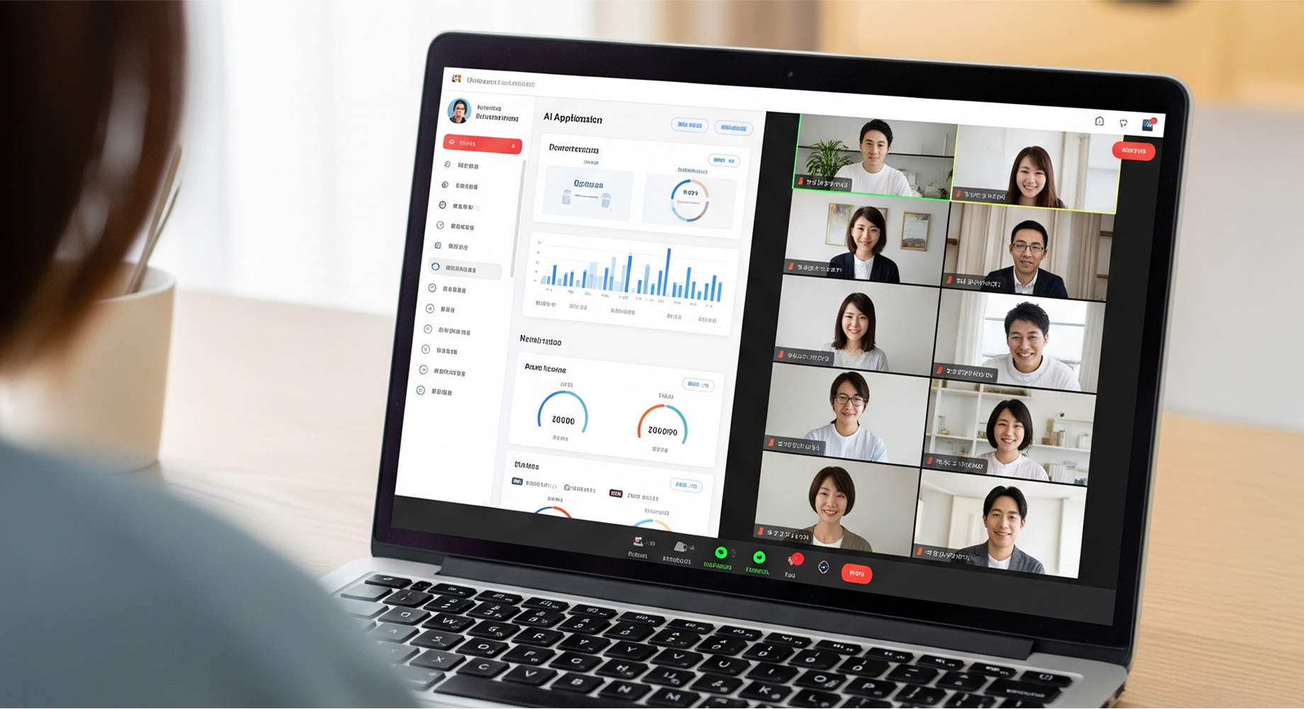 成果発表会の様子