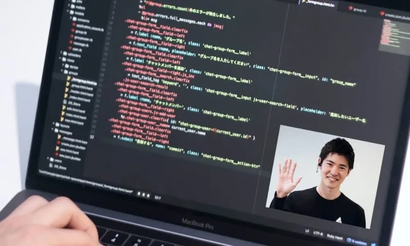 1週間の集中学習でAI開発を習得する様子